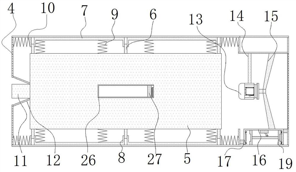 A heat dissipation communication repeater