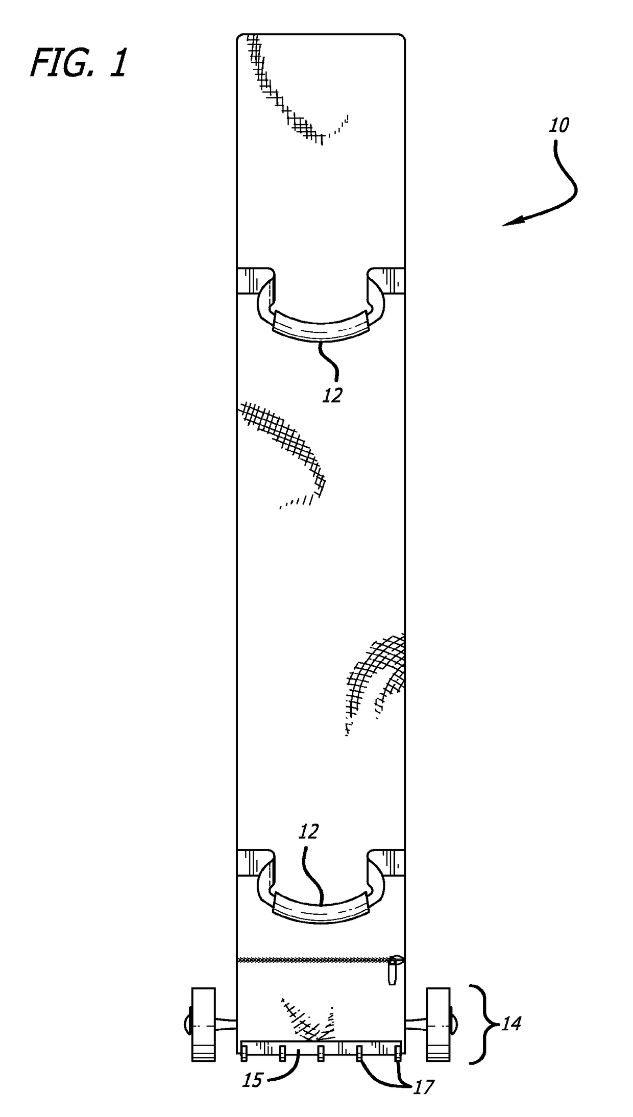 Wheel axle assembly