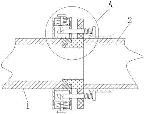 Steel wire mesh framework plastic composite tube convenient to splice