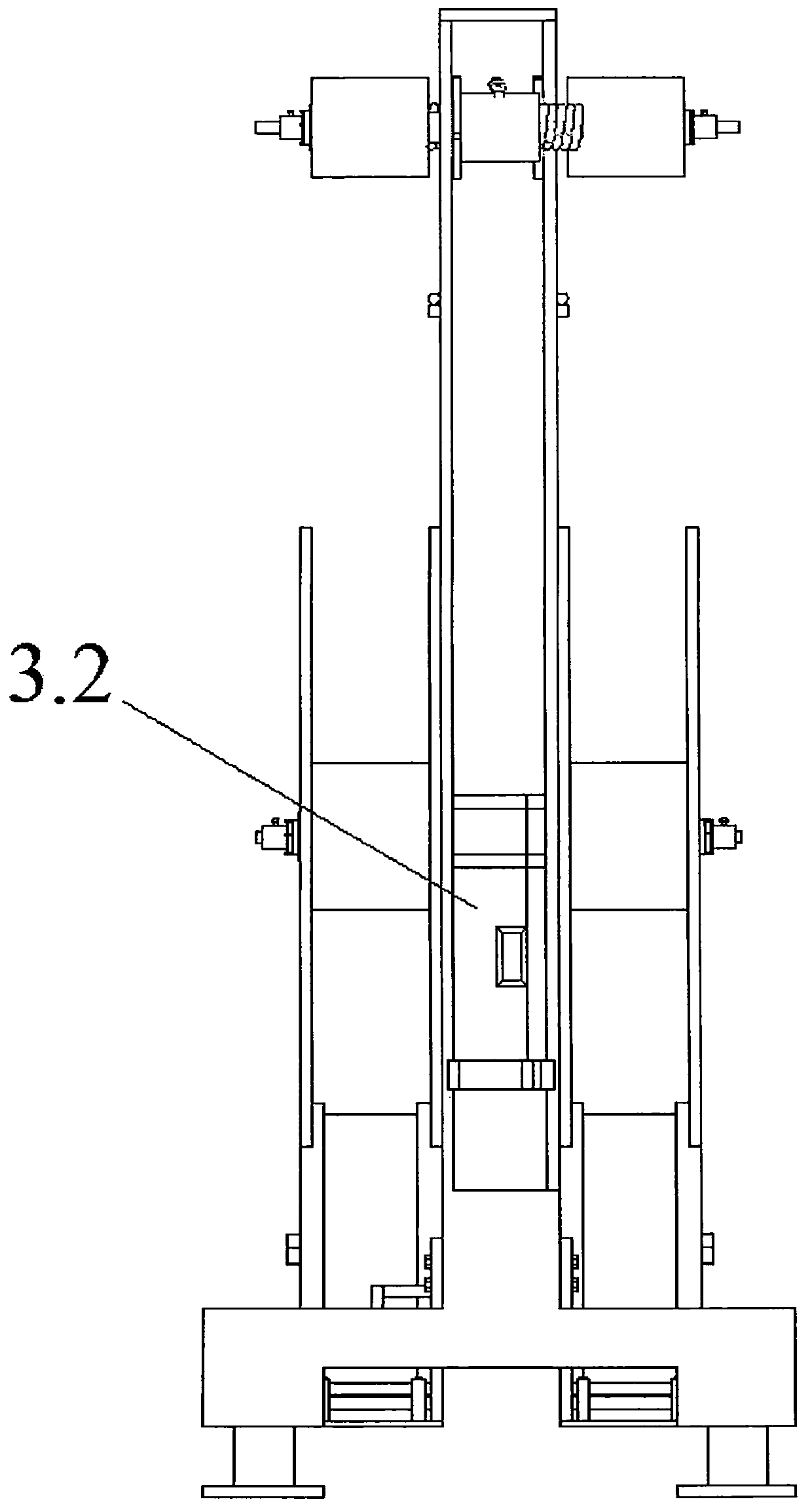 Winding device of lead frame electroplating production line