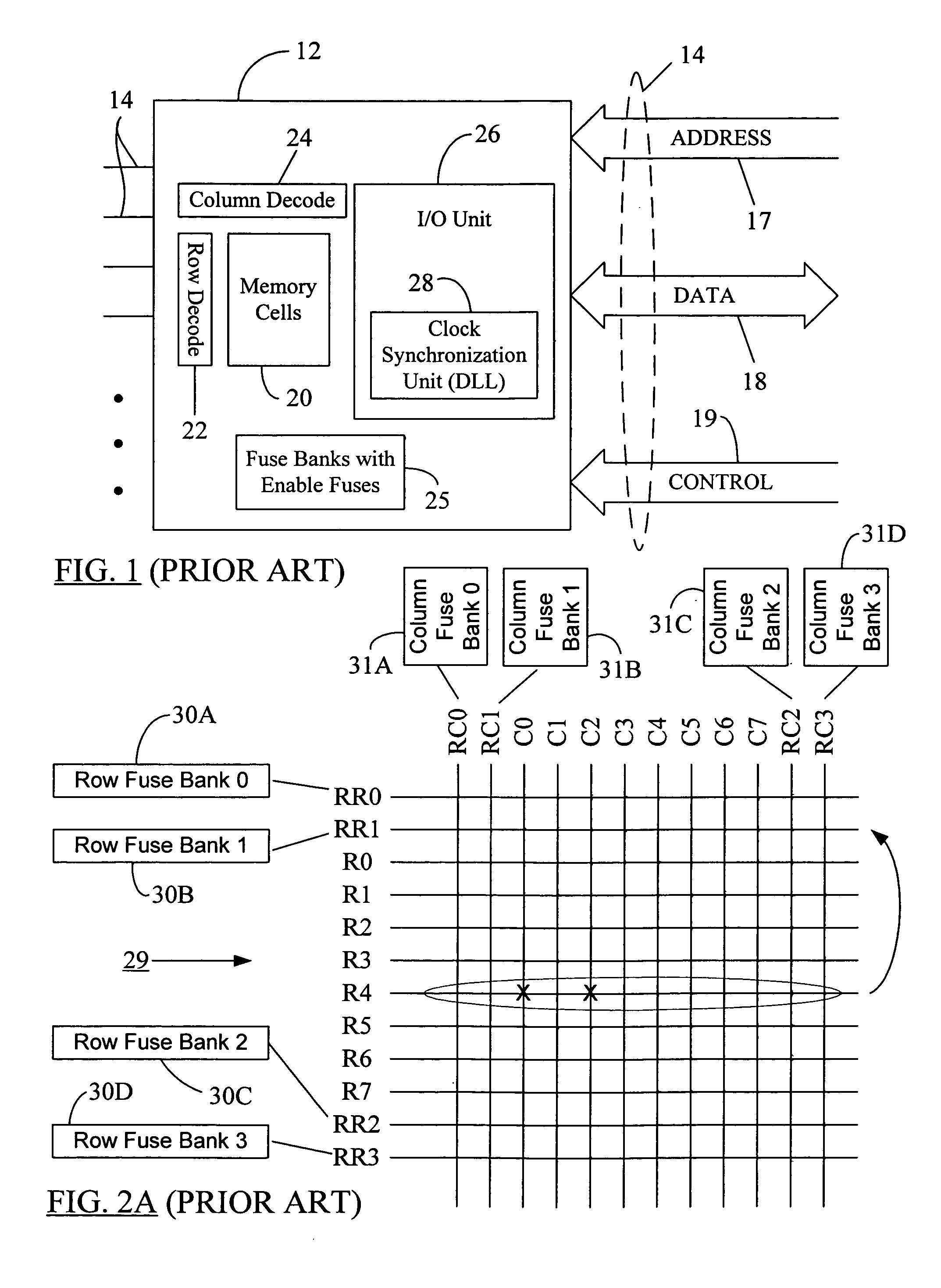 Memory address repair without enable fuses