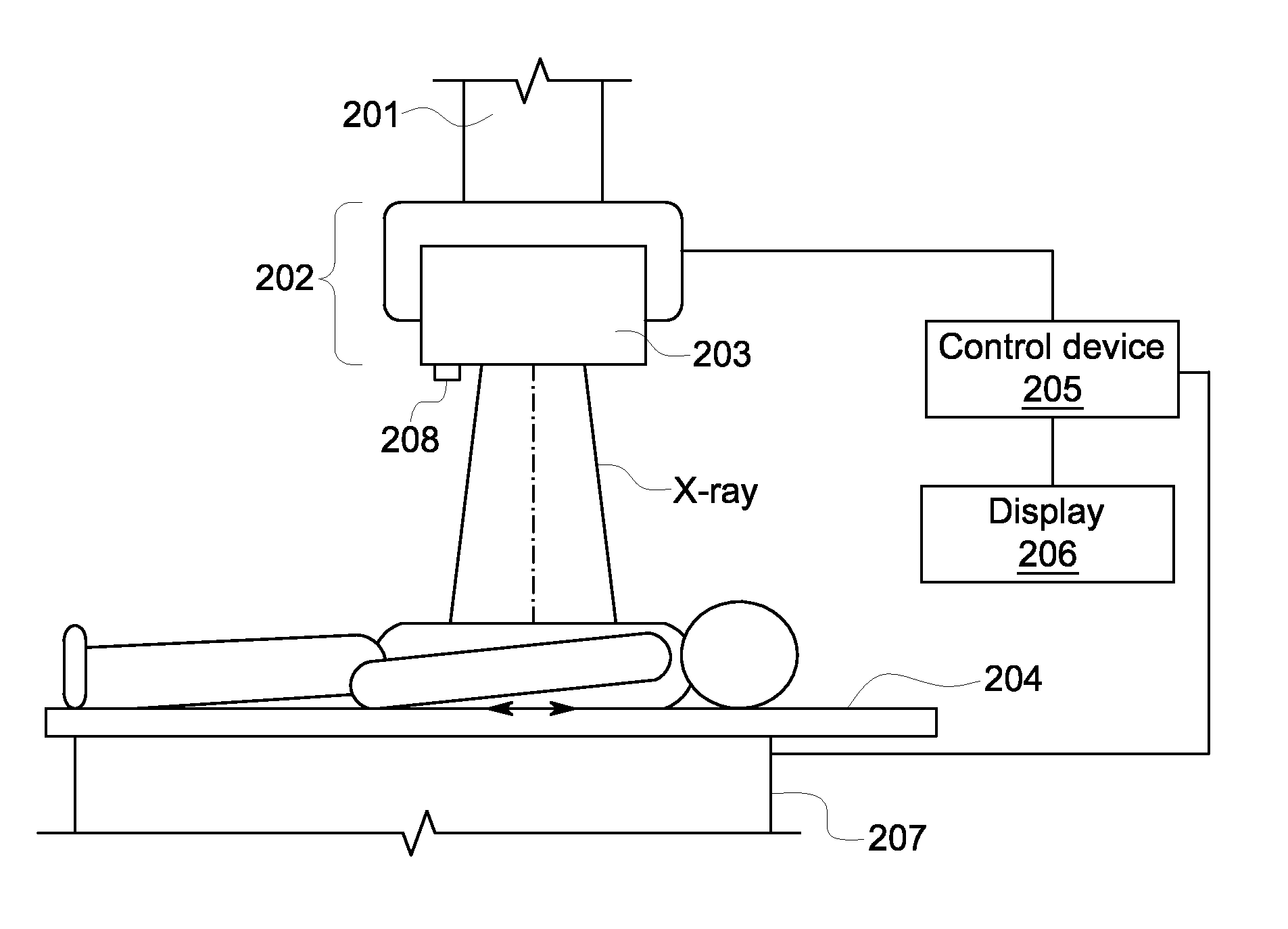 Method and apparatus for adjusting a field of view for exposure of an x-ray system, and an x-ray system