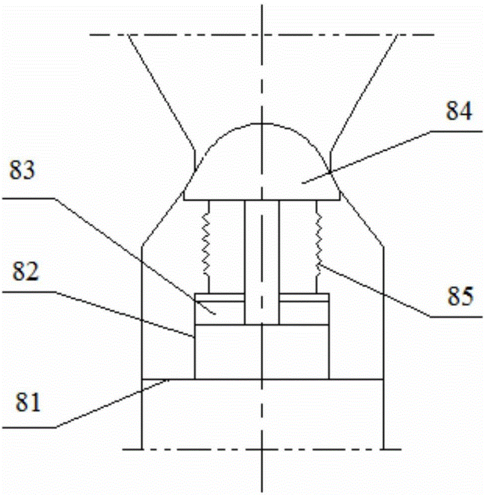 Plunger type coal ash pressurized conveying device