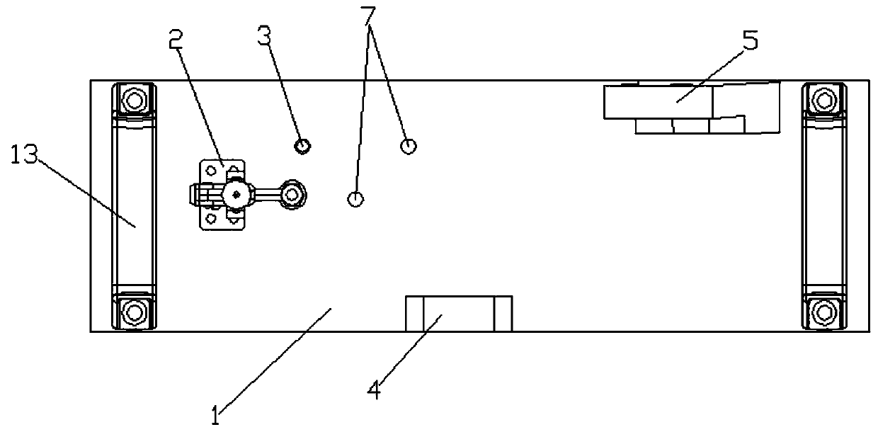 Vehicle suspension bracket inspection tool and inspection method thereof