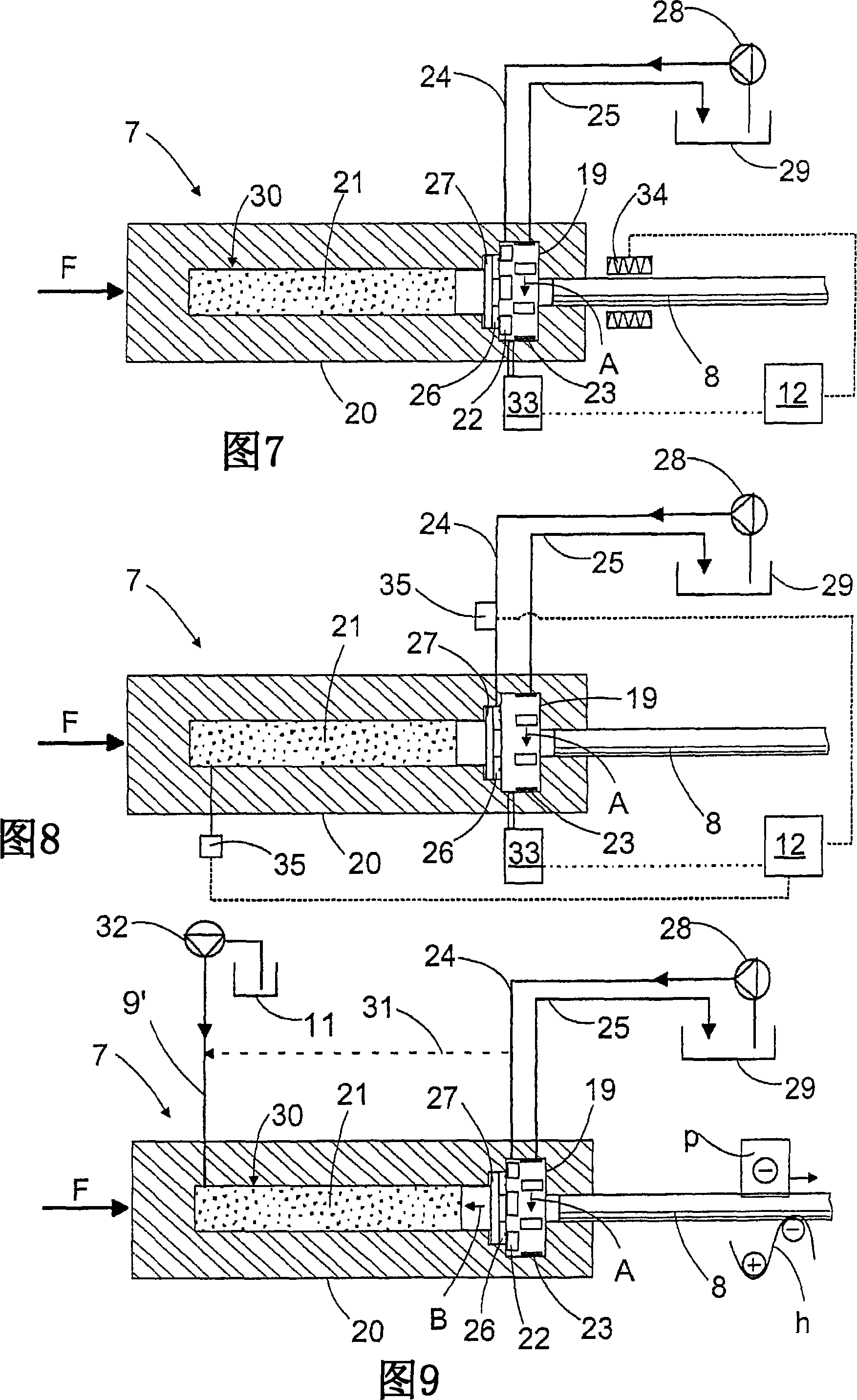 Method for controlling percussion device, software product, and percussion device