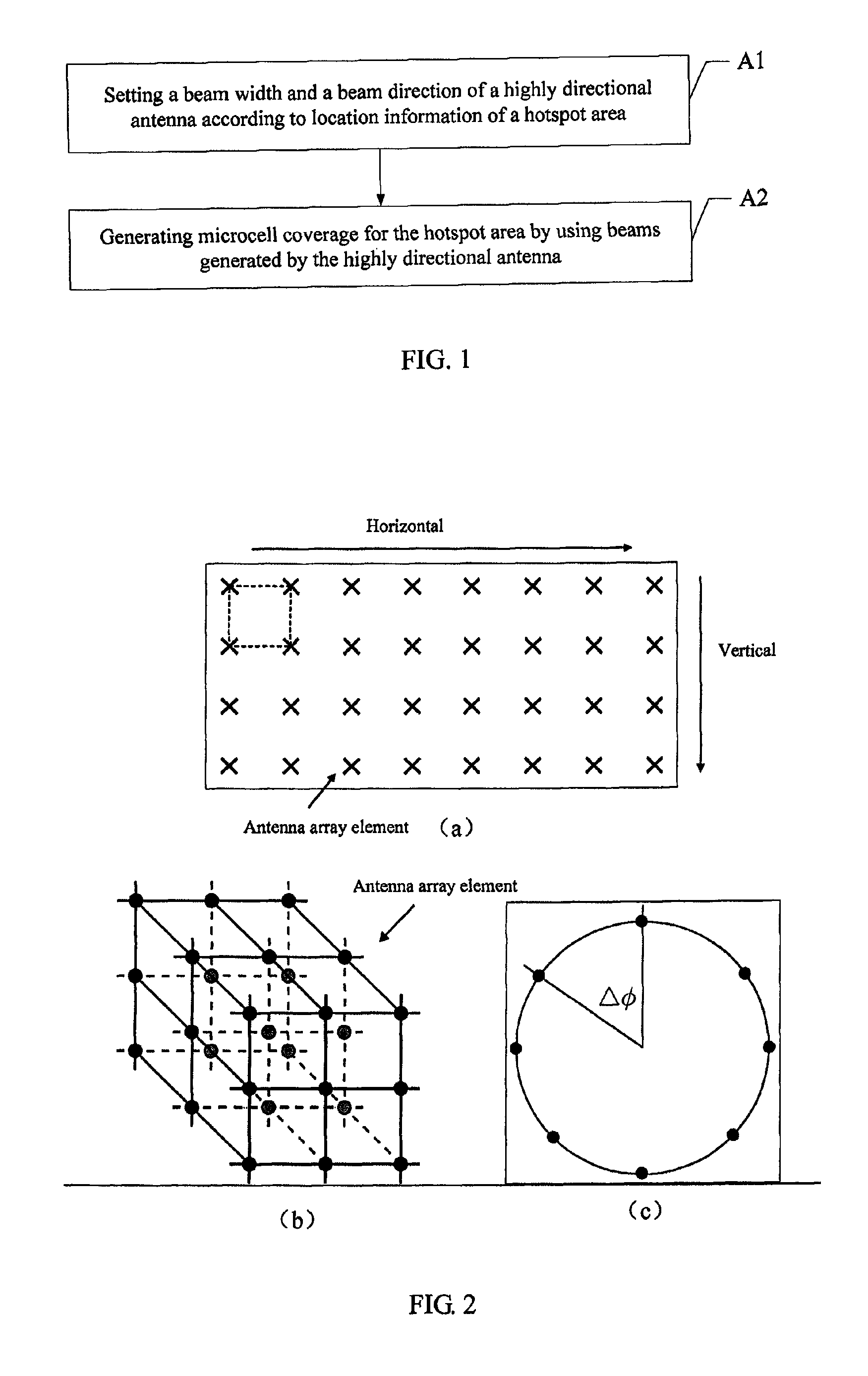 Microcell creating method based on macrocell network coverage