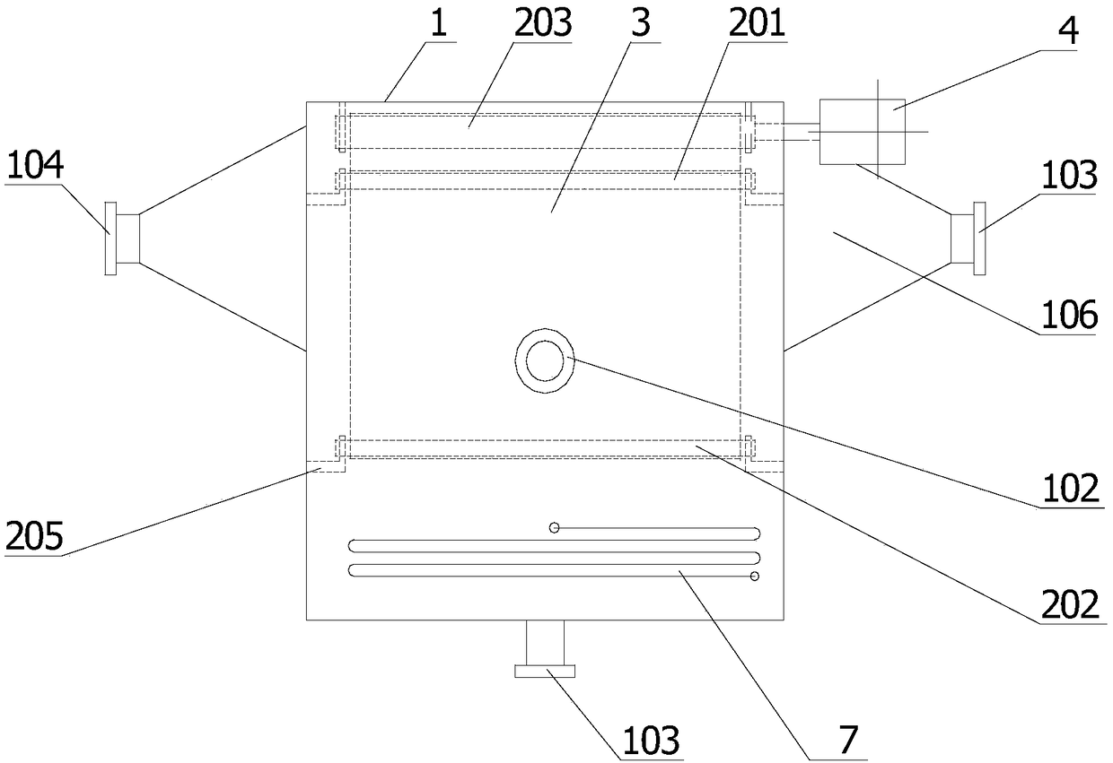 Liquid evaporation device and process