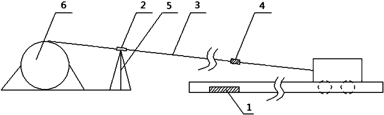 Winch cradle interlocking protection device