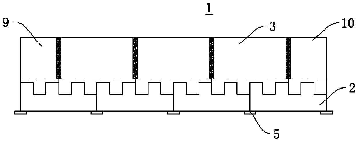 Combined segment type drainage pipe culvert and pipe culvert construction method