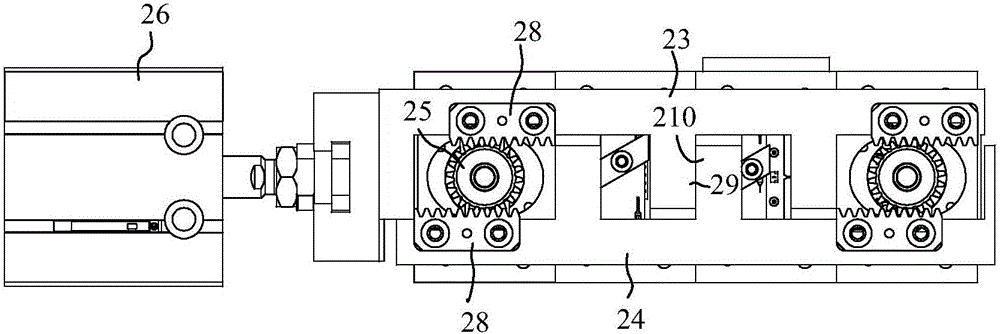 Special-shaped electronic component terminal shaping device