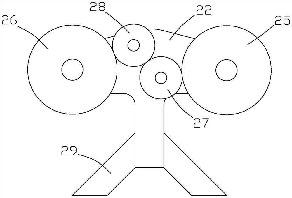 A stamping device for pipe fitting mold production