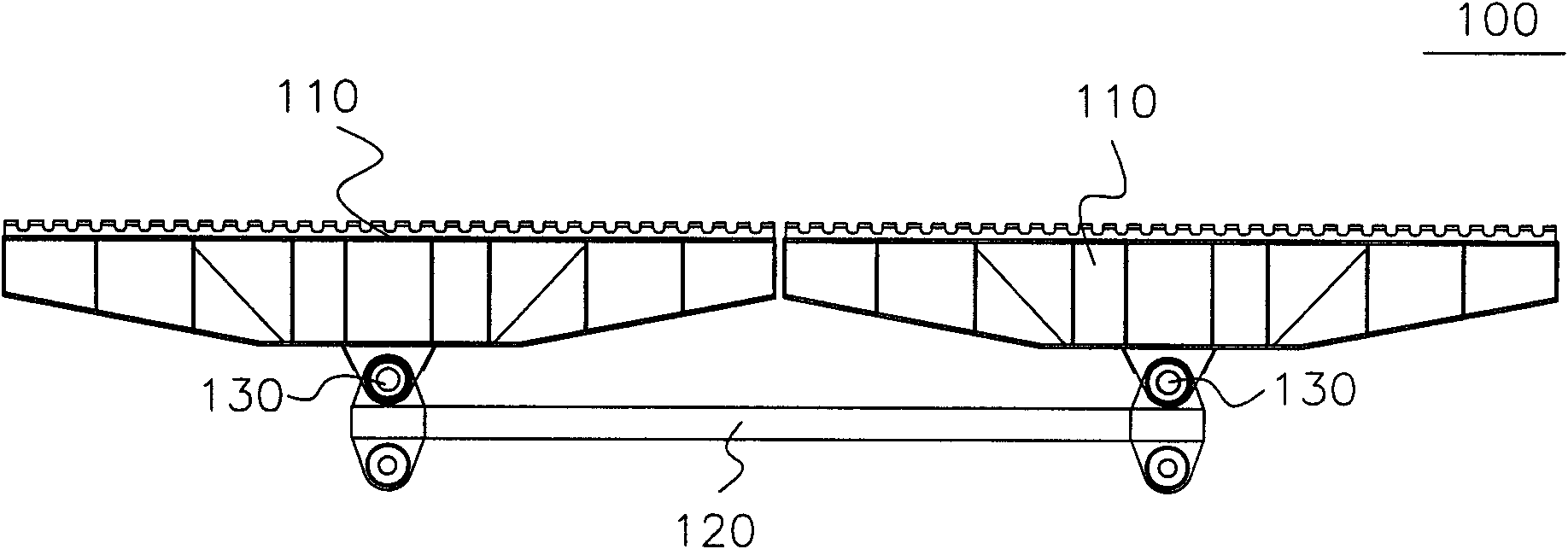 Method for installing combined hoisting beam, combined hoist and oil production platform drilling equipment