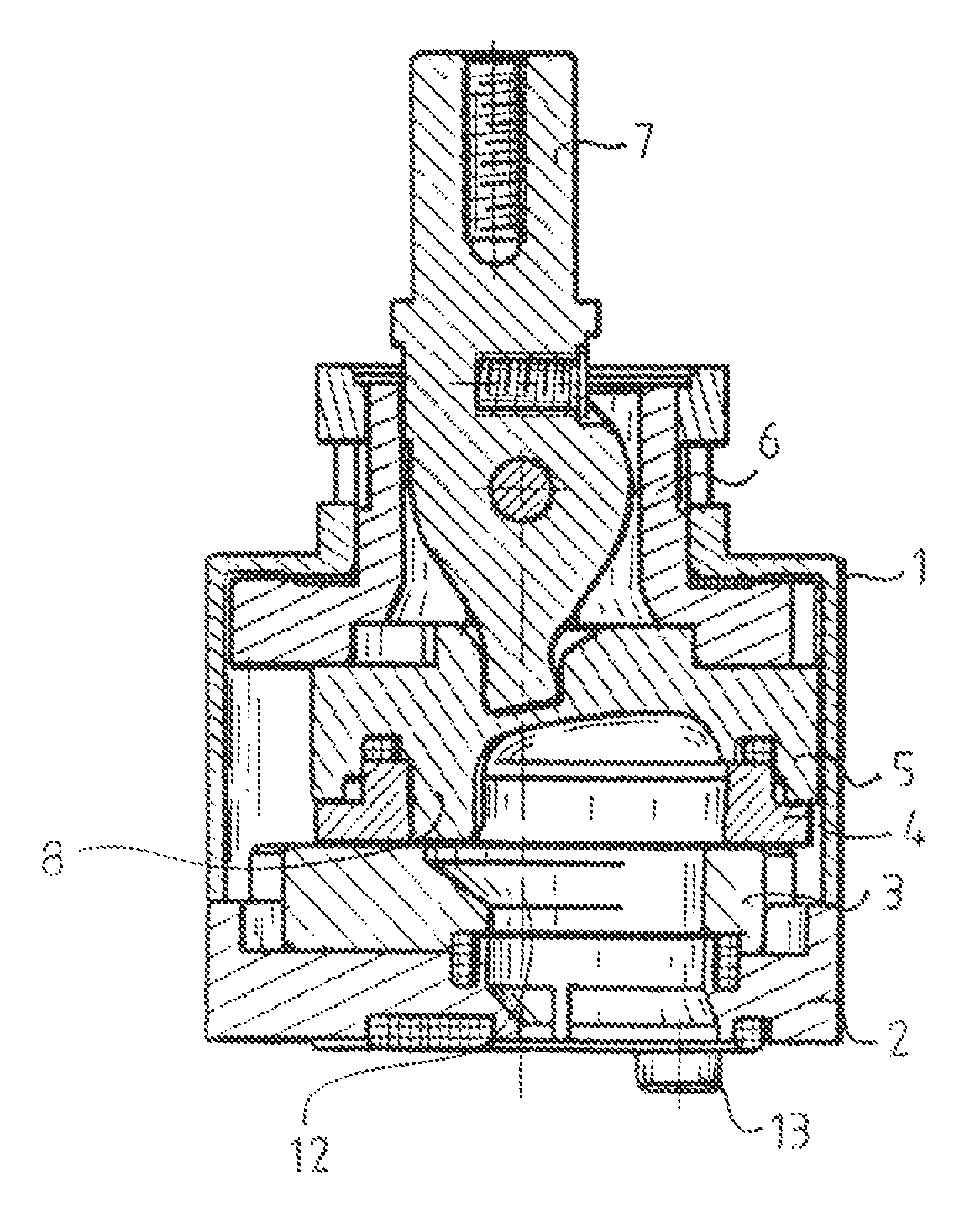 Insertion for single-grip mixing faucet with increased comfort angle