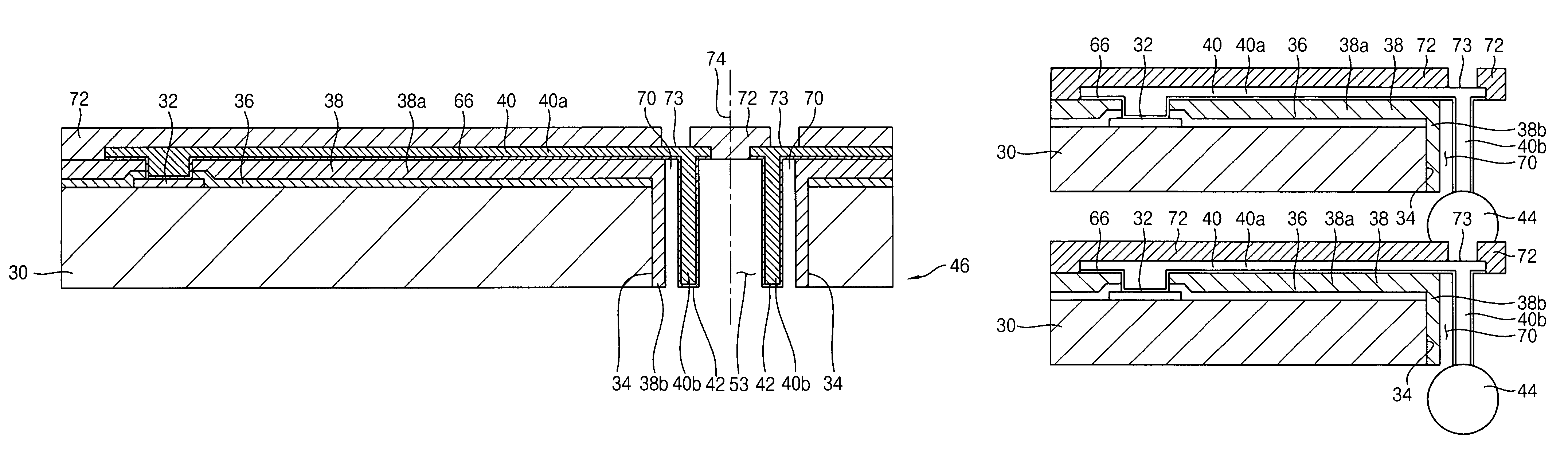 Wafer level package having a stress relief spacer and manufacturing method thereof