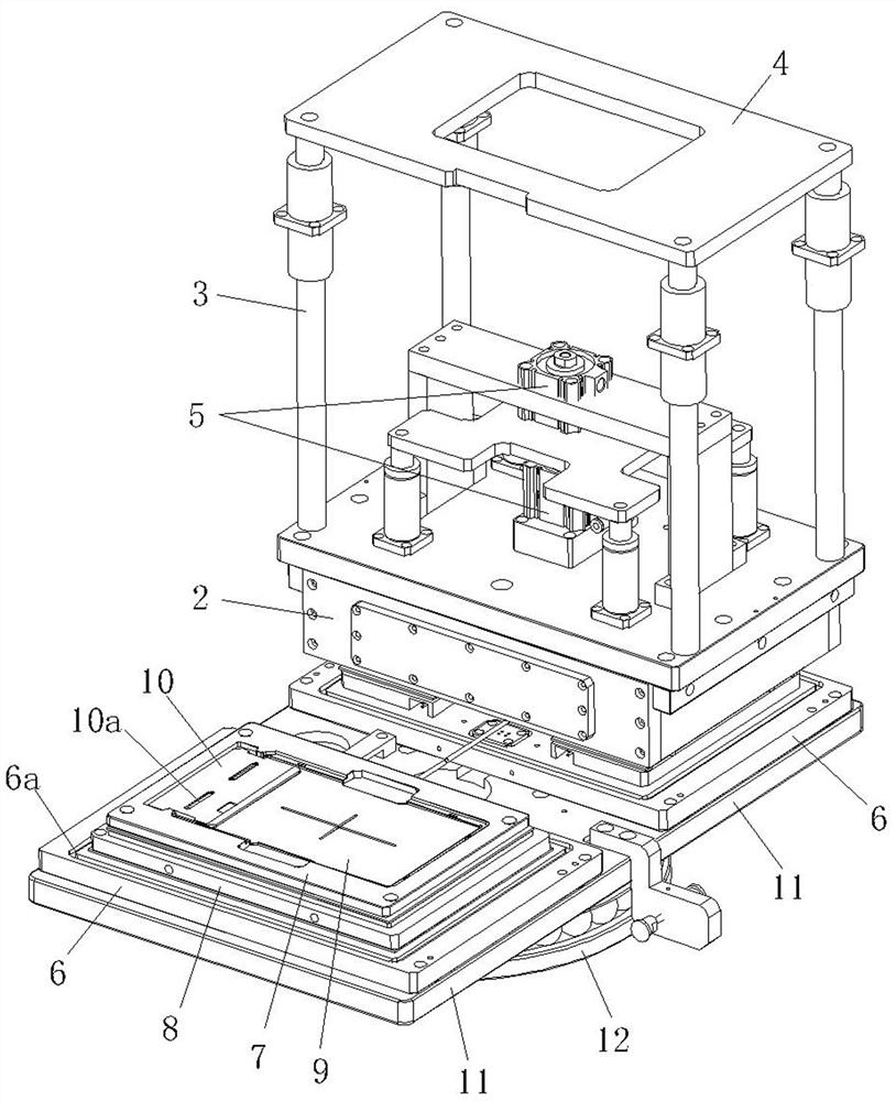 High yield display module pressing machine