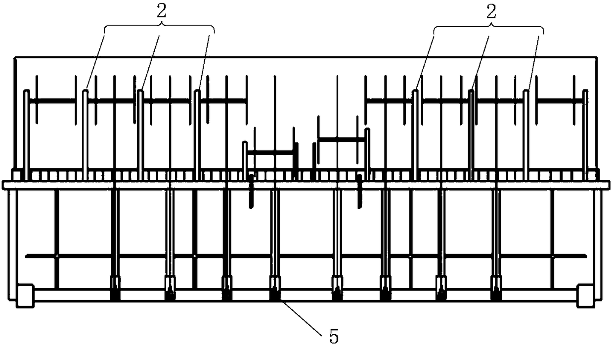 Shallow-buried type drip irrigation laying device