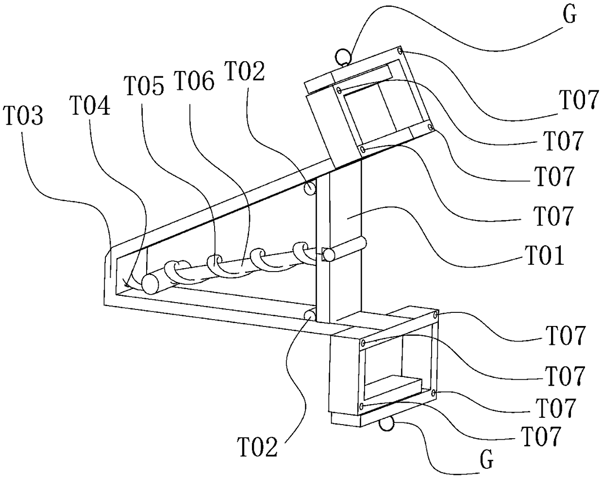 Device for realizing self-starting of fire extinguisher in case of open fire by utilizing foldable support and elastic sheet