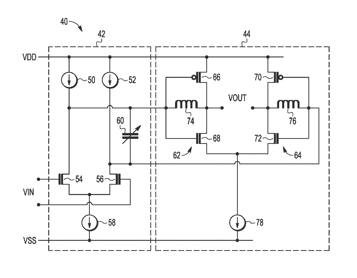 Analog delay cell and tapped delay line comprising the analog delay cell