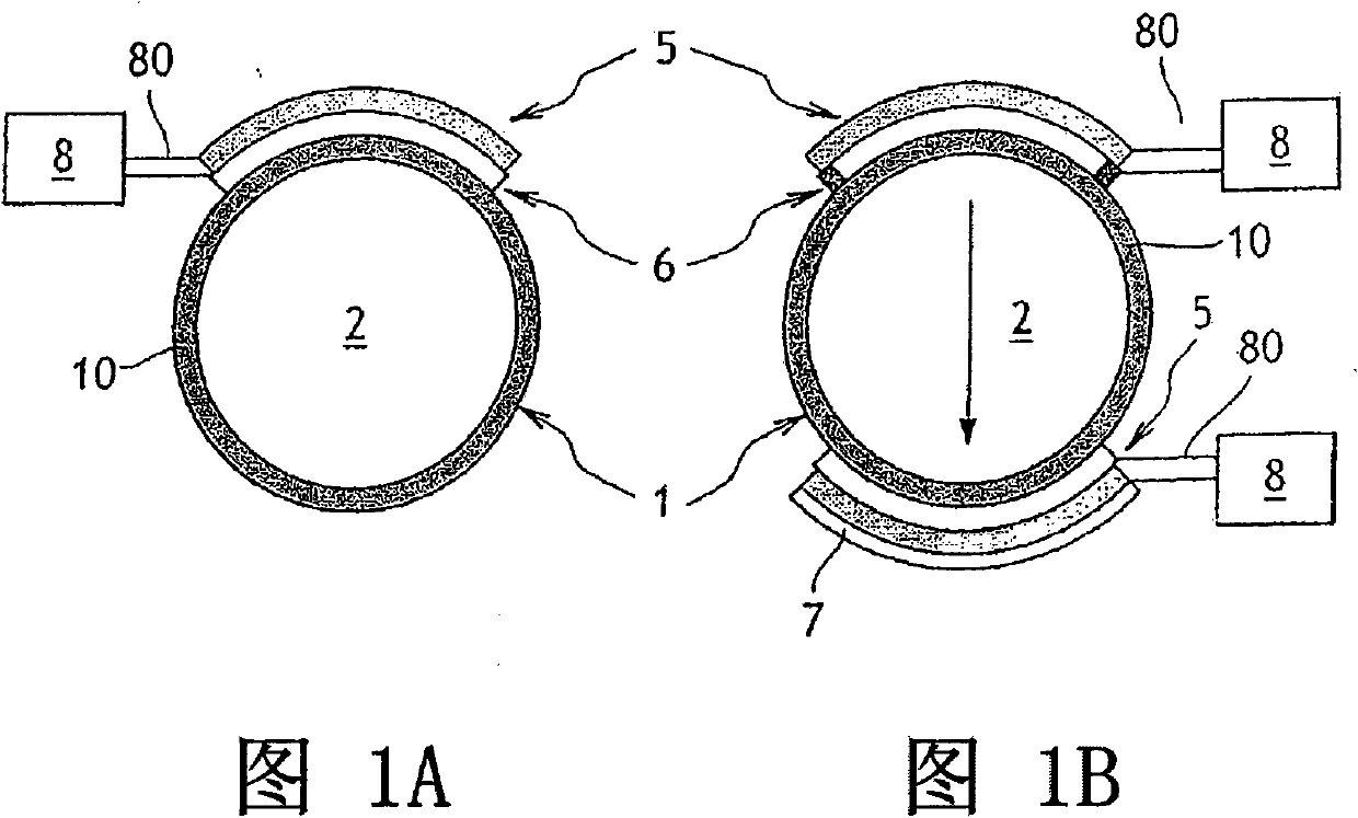 Method for measuring the pressure and/or molar mass of a gas in a housing, and corresponding measurement assembly