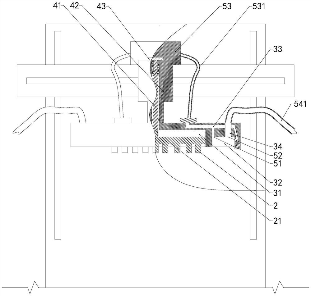 A kind of forming equipment of graphene RFID electronic tag antenna