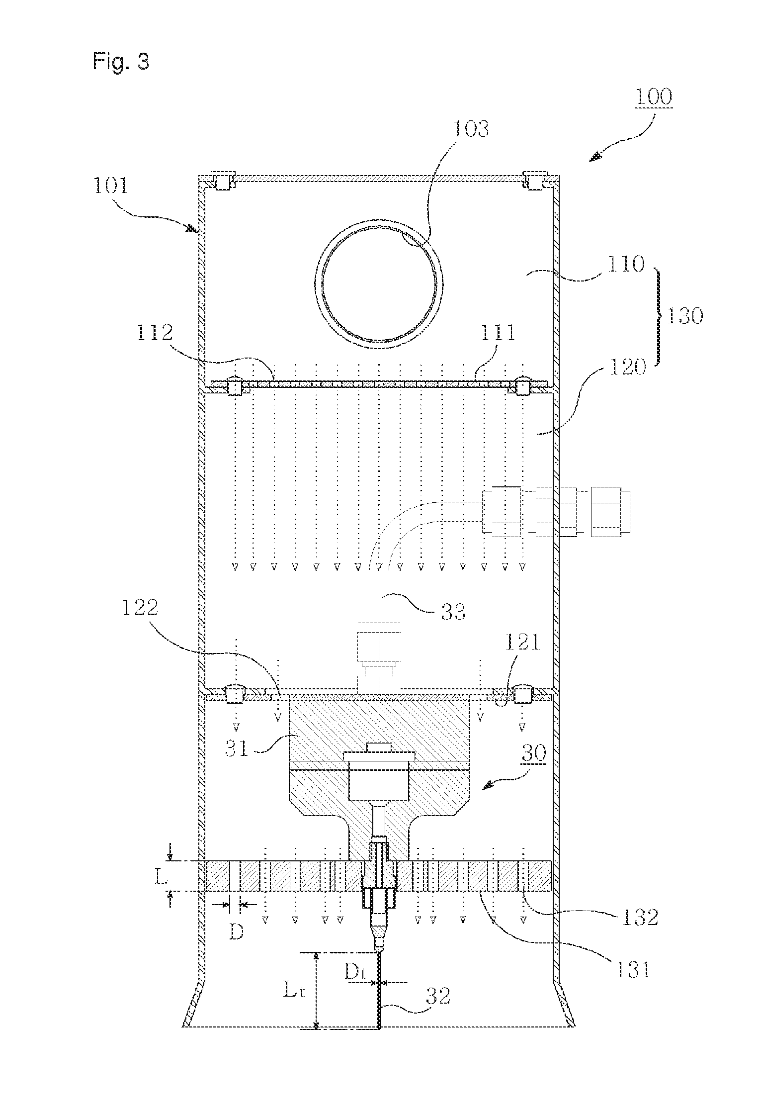 Electrospinning apparatus for producing nanofibres and capable of adjusting the temperature and humidity of a spinning zone