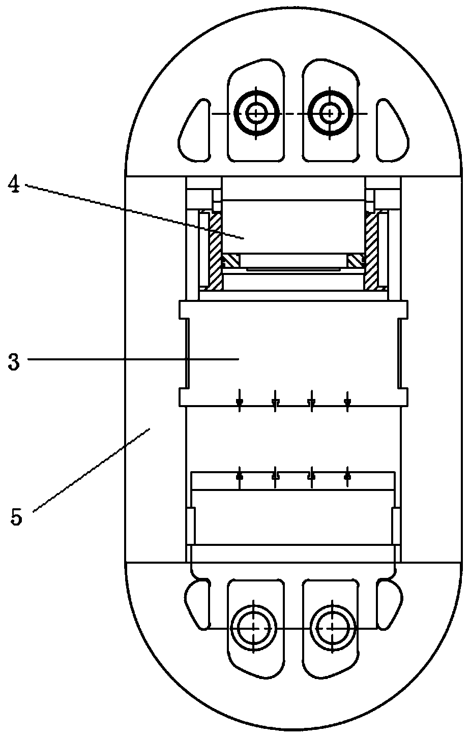A 10,000-ton die forging press used for forging forgings with obvious cross-section changes