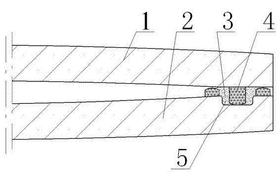 Convex low-altitude glass welded by metal solders in microwave manner and subjected to edge sealing by strip frame and groove, and manufacturing method of glass