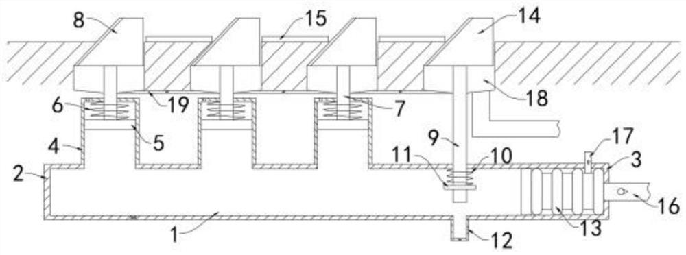 An anti-vehicle retrograde device with self-cleaning function