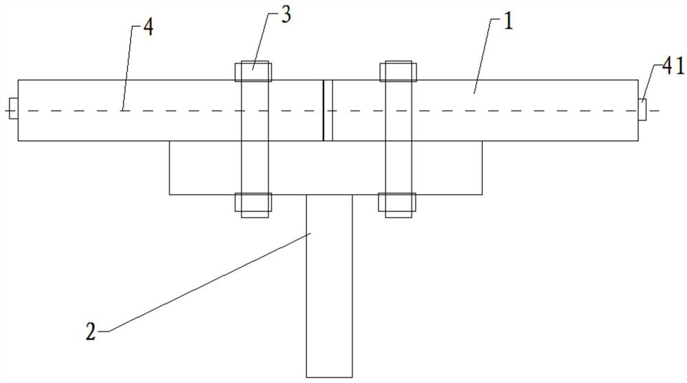 Prestressed hinge joint structure of prefabricated bridge deck slab of fully-assembled composite beam bridge and construction method of prestressed hinge joint structure
