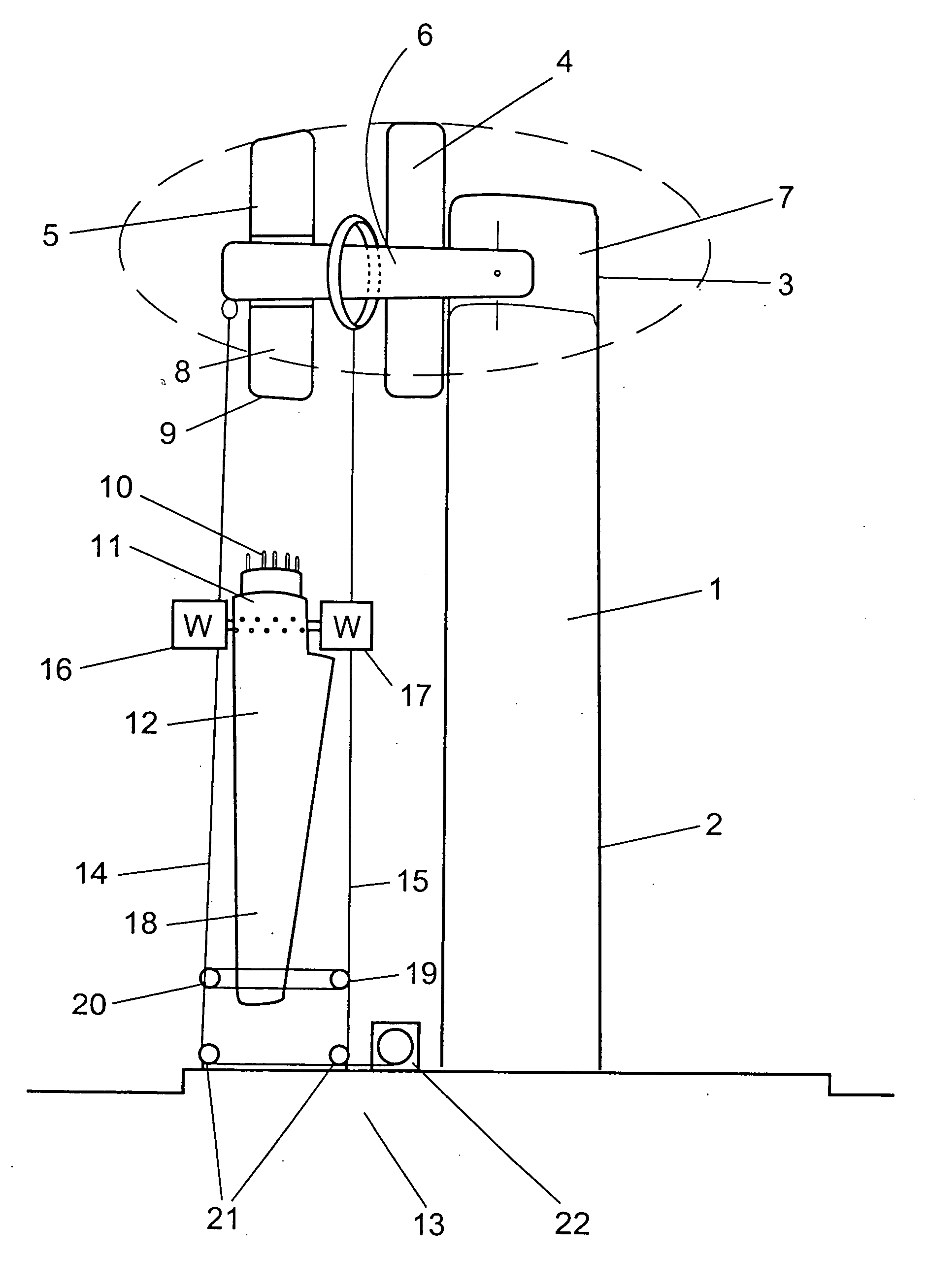 Method for mounting a rotor blade of a wind power installation without using a crane