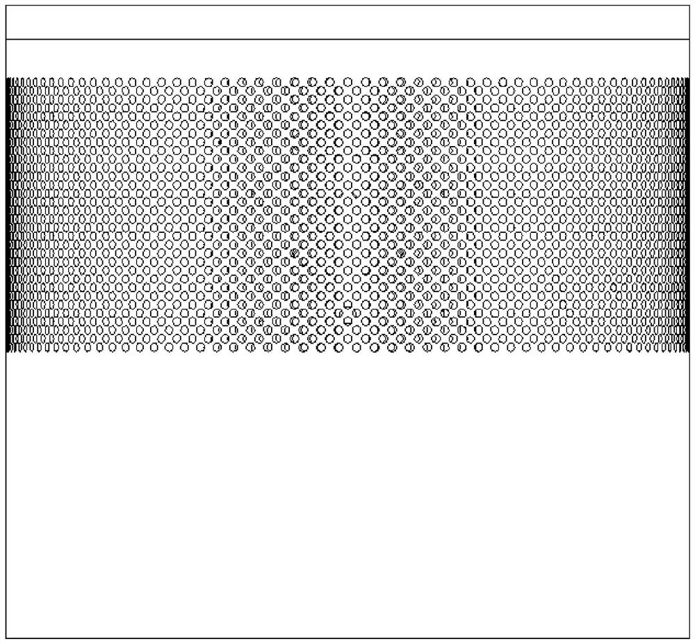 Combustion head of commercial gas cooker