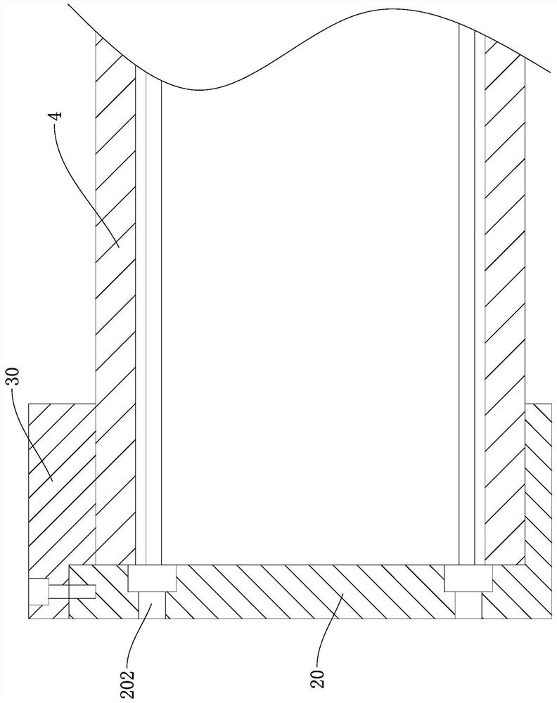 Aluminum alloy sliding door assembly