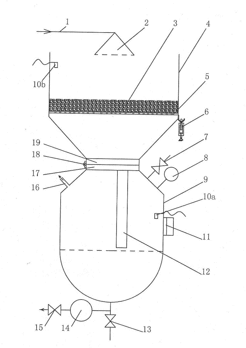 Waste oil filter cone vacuum filter method