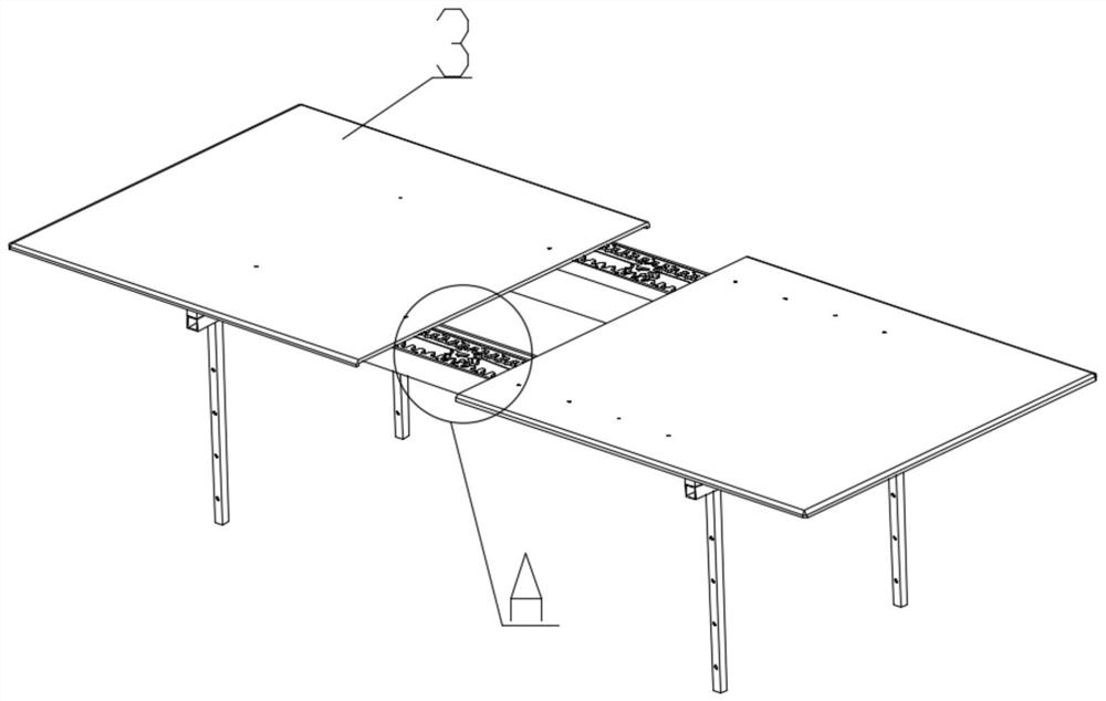 Combined telescopic storage device for goods shelf of refrigerator