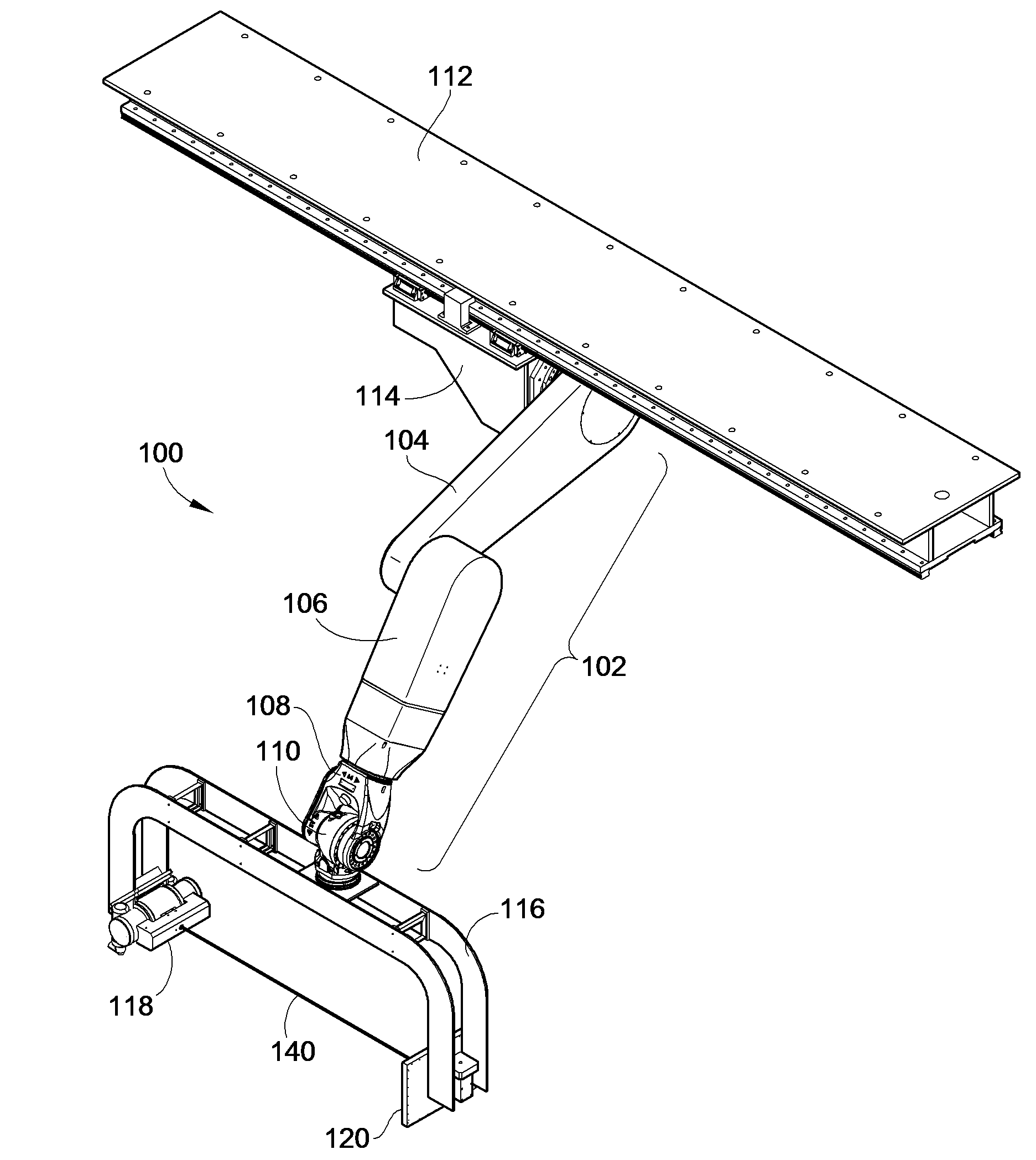 Imaging Positioning System Having Robotically Positioned D-Arm