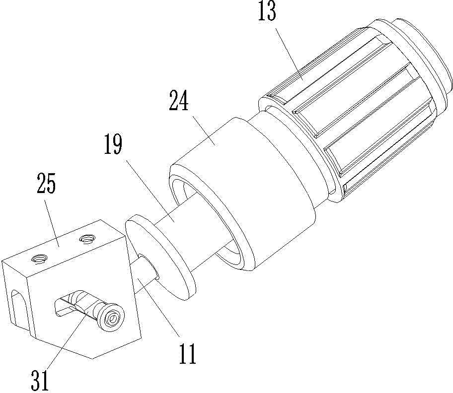 Chassis bracket device for cabinet