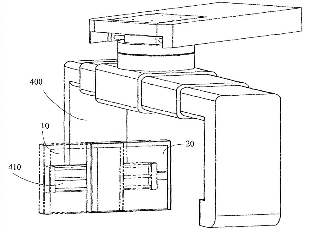 Adjusting device of X-ray imaging equipment