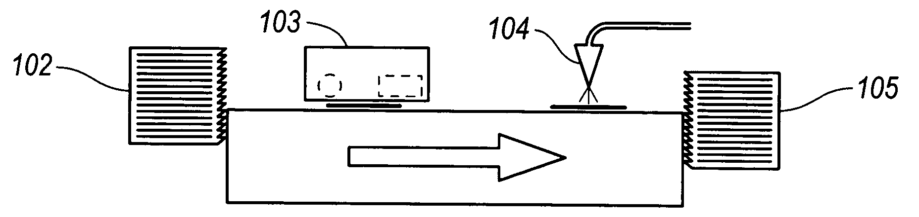 System and method for ink jet printing of water-based inks using ink-receptive coating
