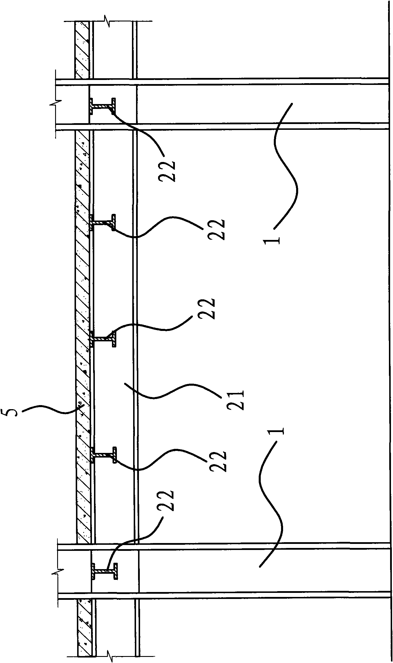 Composite beam die and method for making composite beam with composite beam die