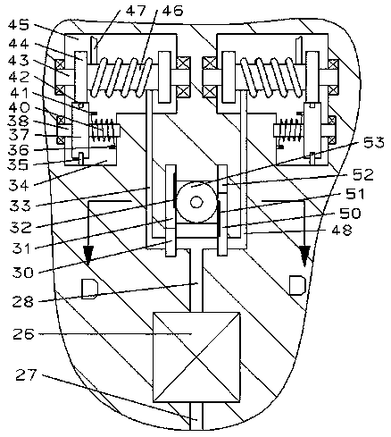 Automatic lawn management system for courtyards