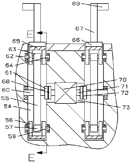 Automatic lawn management system for courtyards