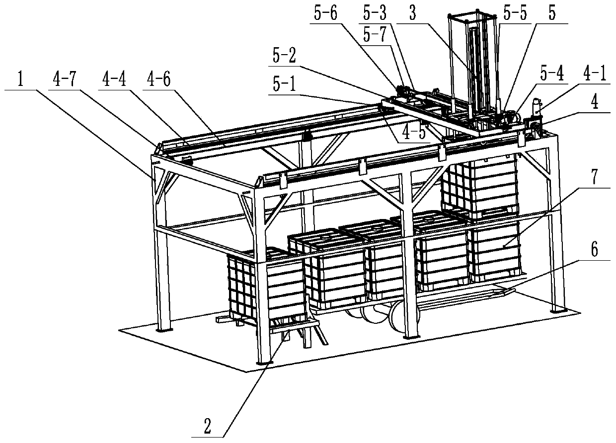 IBC automatic loading device