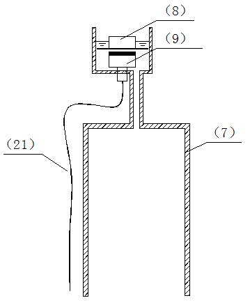 Unsaturated soil anisotropic consolidation test device