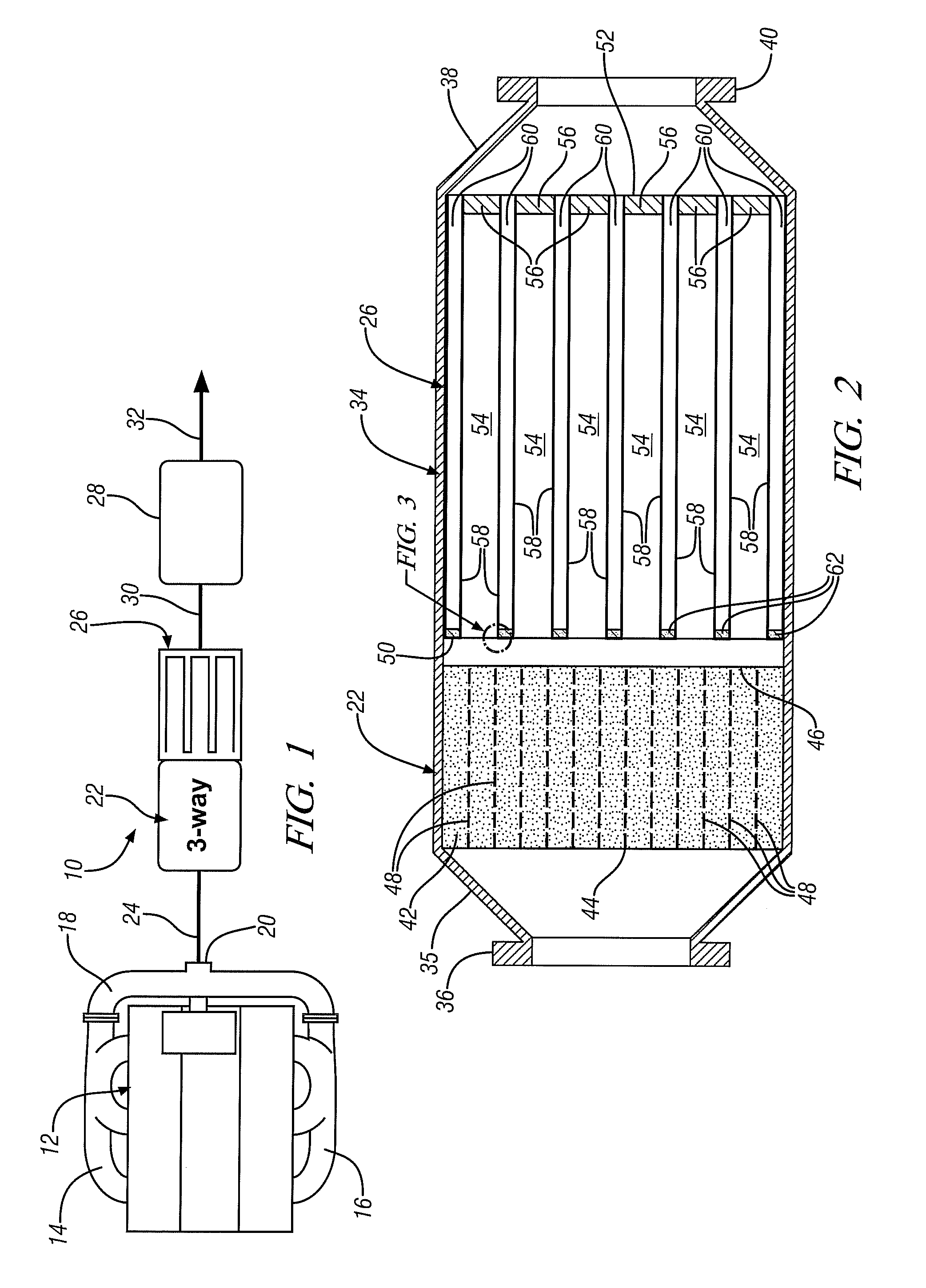 Exhaust particulate management for gasoline-fueled engines