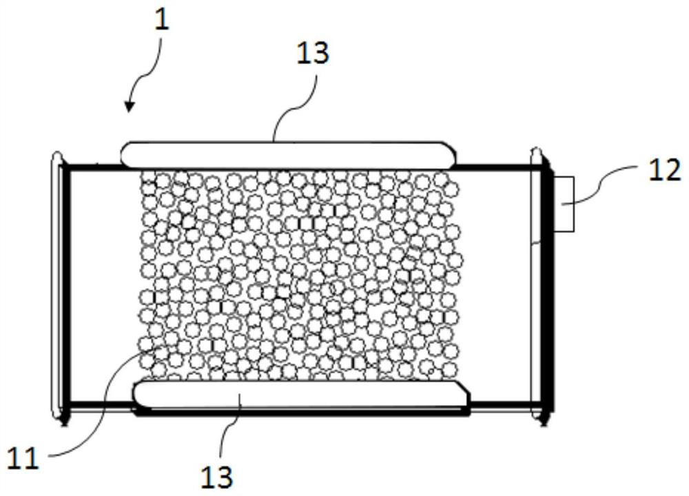 Friction coefficient testing device