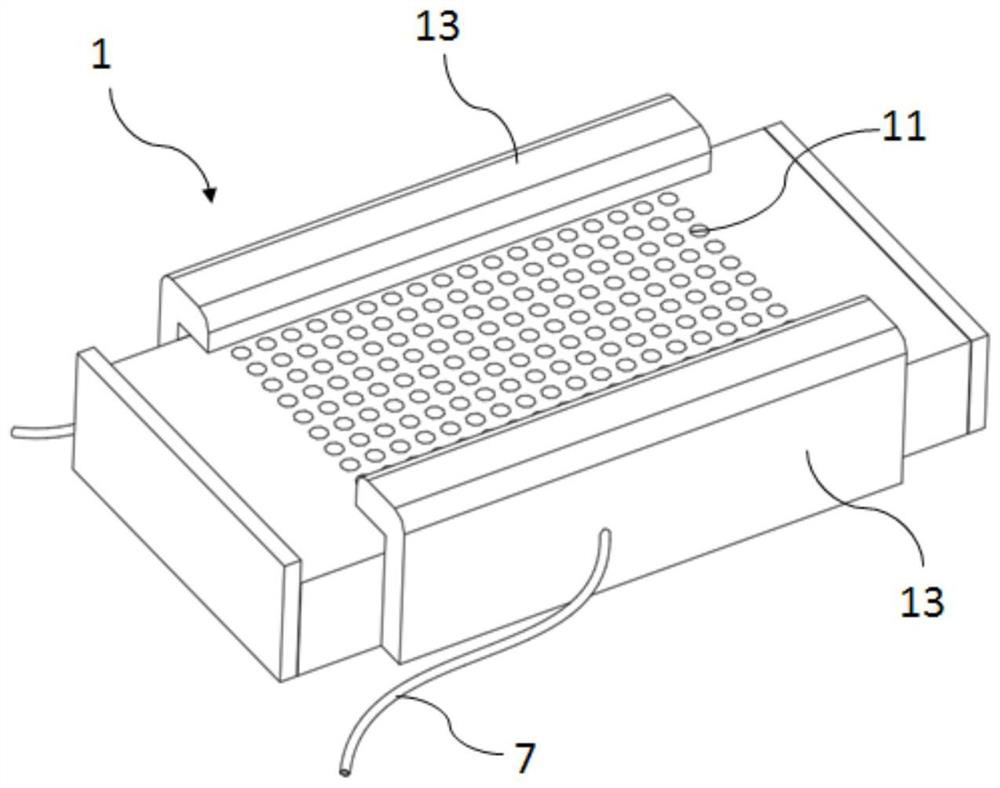 Friction coefficient testing device