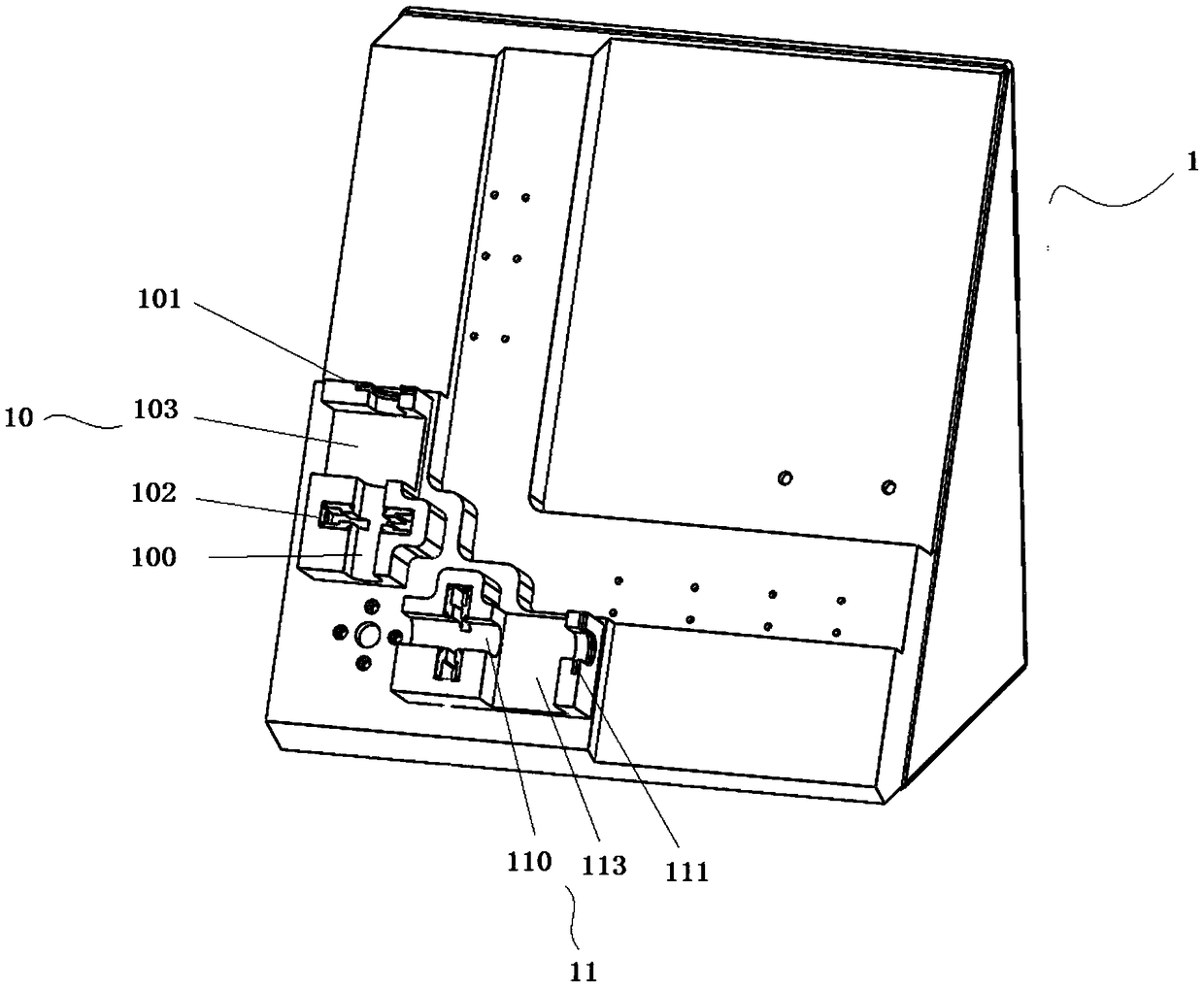 Pressure trigger automatic contrast device