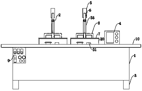 Novel lens cleaning machine