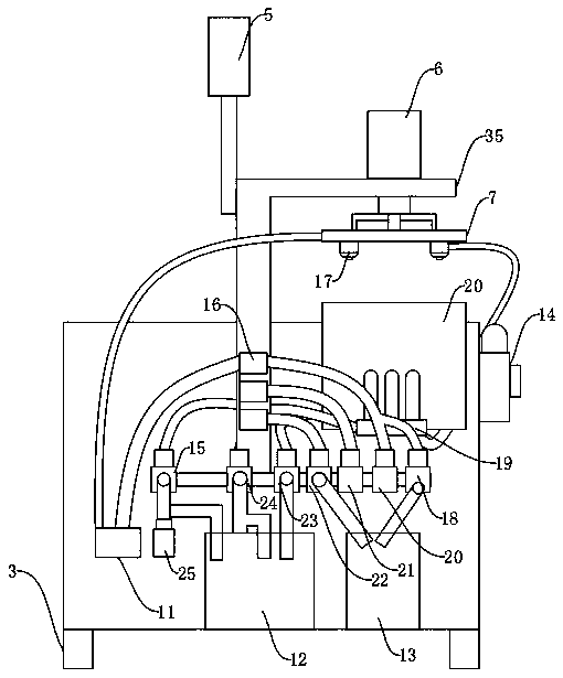 Novel lens cleaning machine