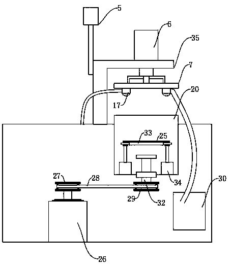 Novel lens cleaning machine